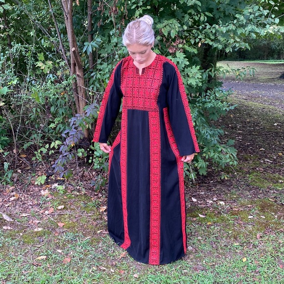 Vintage Dresses & Skirts - Vtg gypsy dress